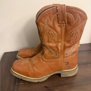 Durango Kid’s 8” Western Cowboy Boots – Rodeo Brown (Style DBT0223TS)
